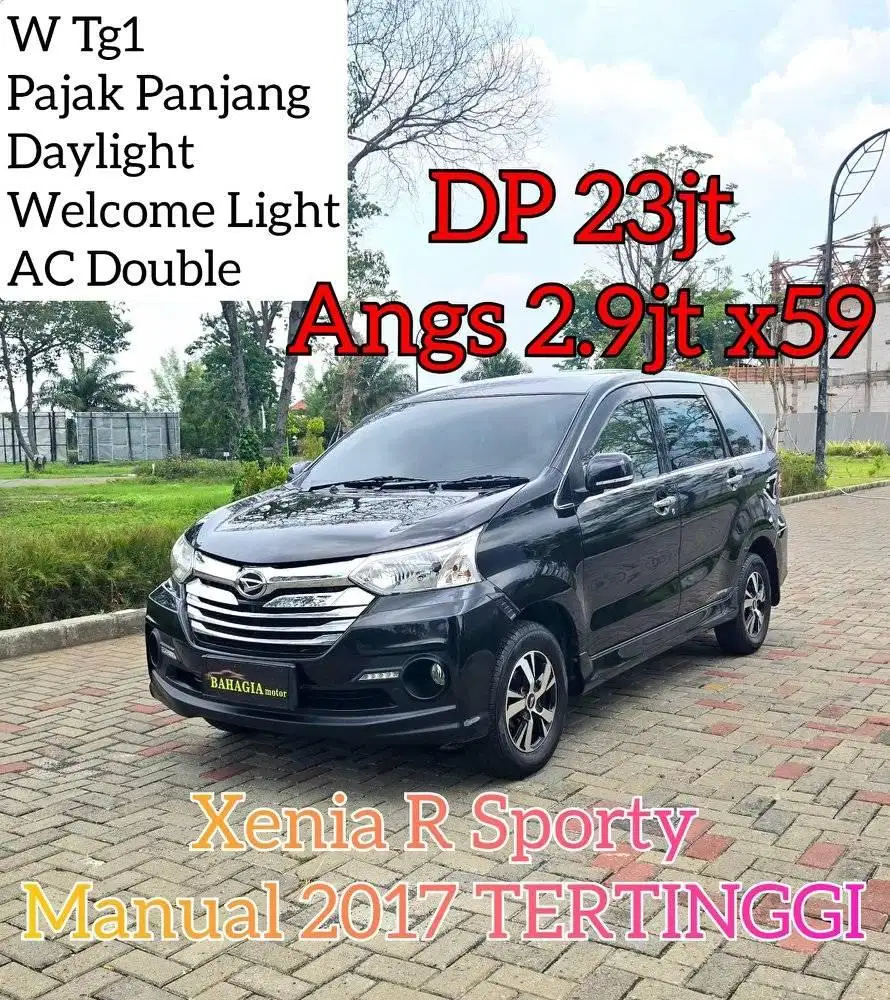 Xenia R Sporty 2017 Manual MT Attivo Deluxe 2018 Avanza G Mobilio 2016