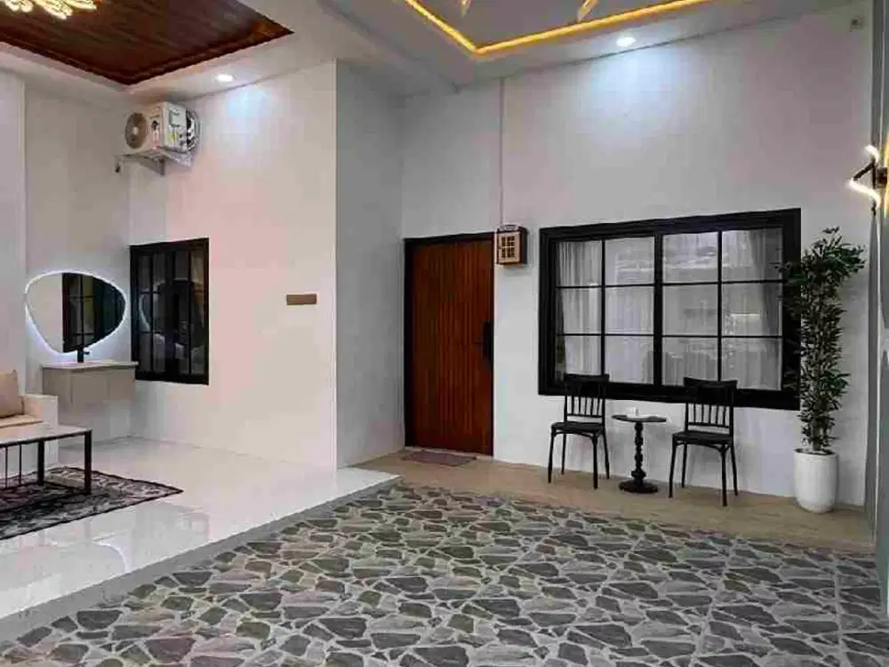 rumah cantik siap huni full furniture di perumahan sukun dekat alun alun malang heritage dan 15 menit ke kampus brawijaya