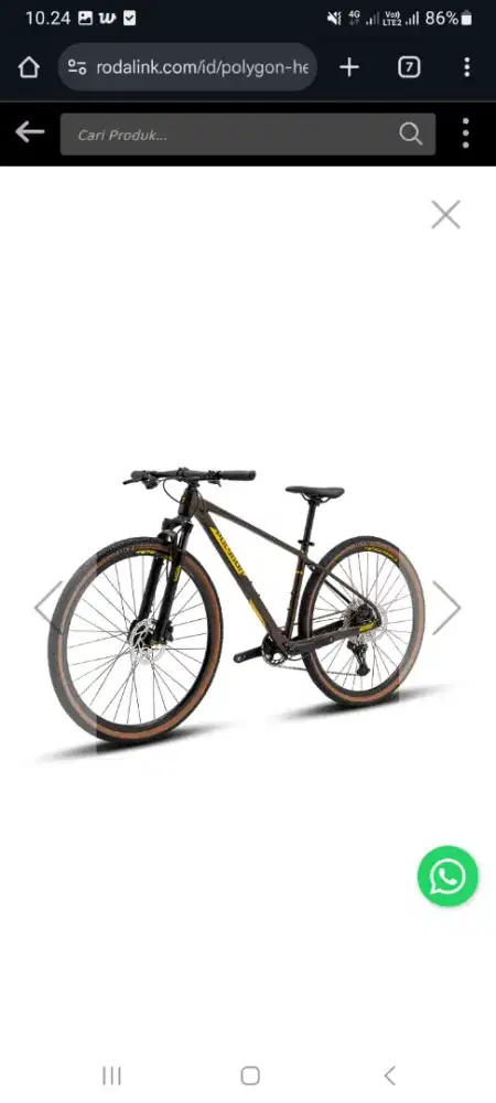 Polygon Sepeda Hybrid Heist X7