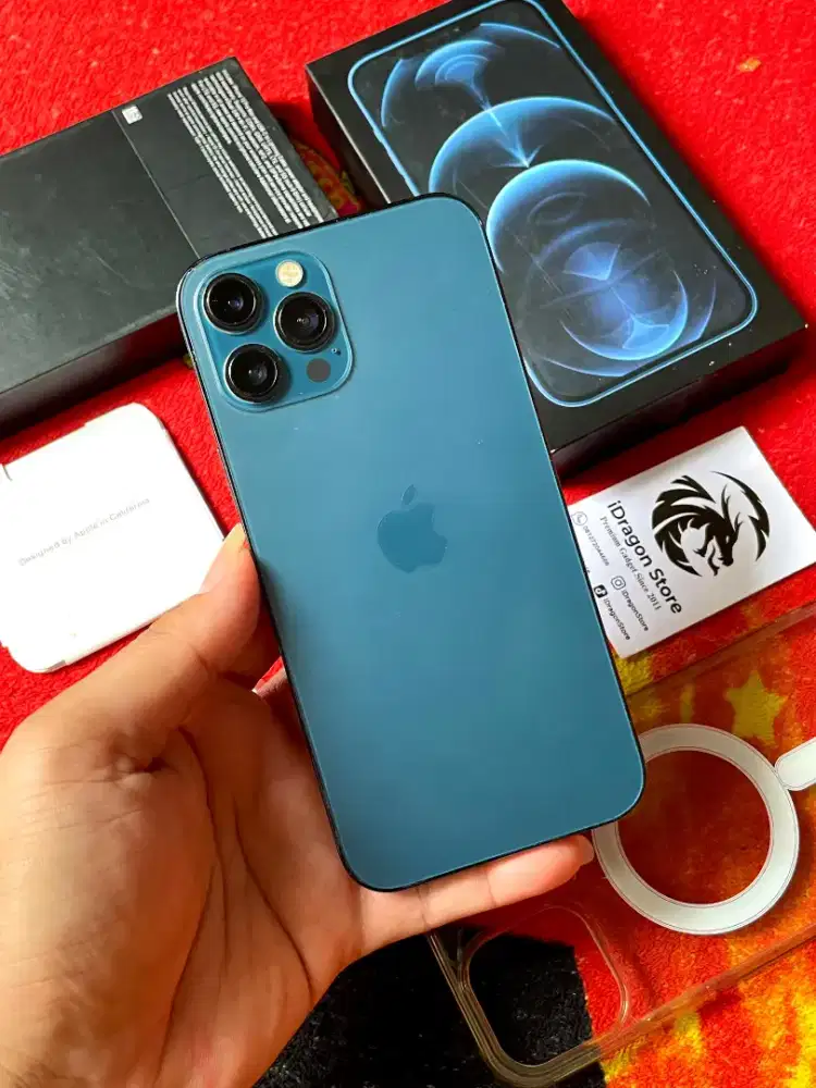 Iphone 12 Pro Max 256gb mulus fullset