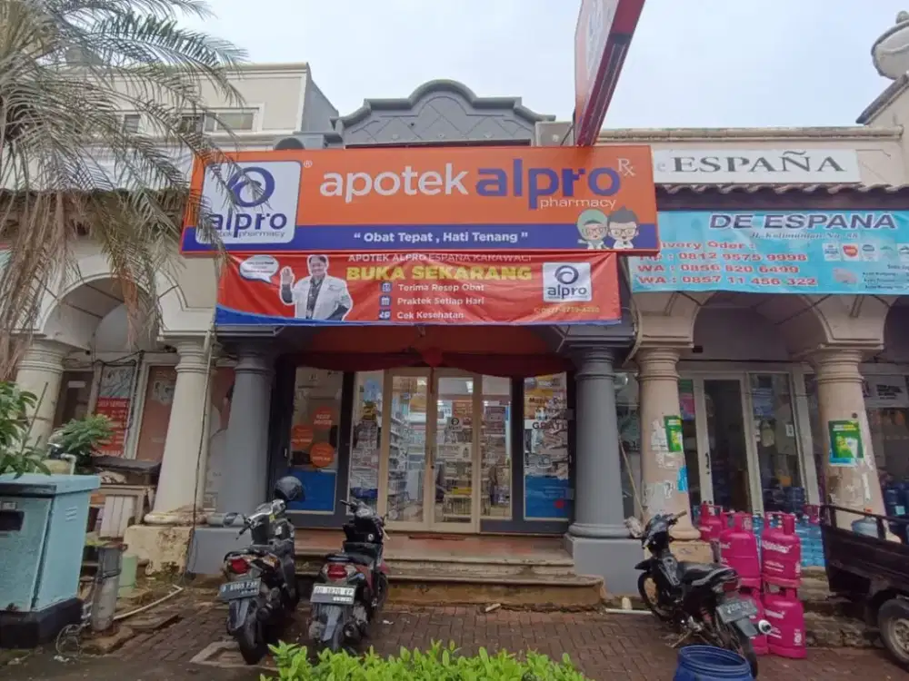 Dijual Ruko De Espana, Tangerang, Lippo Karawaci Utara