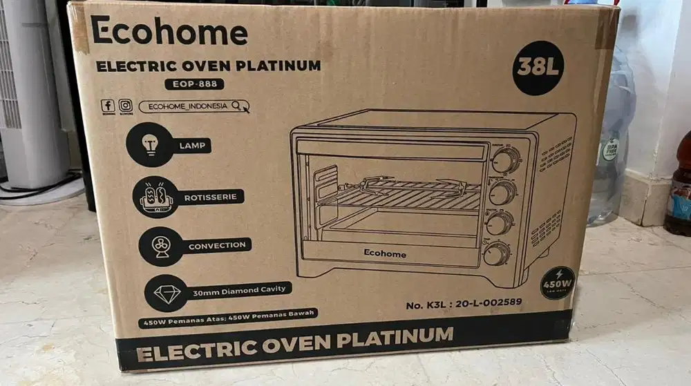 Oven Mito EOP 888 38 L