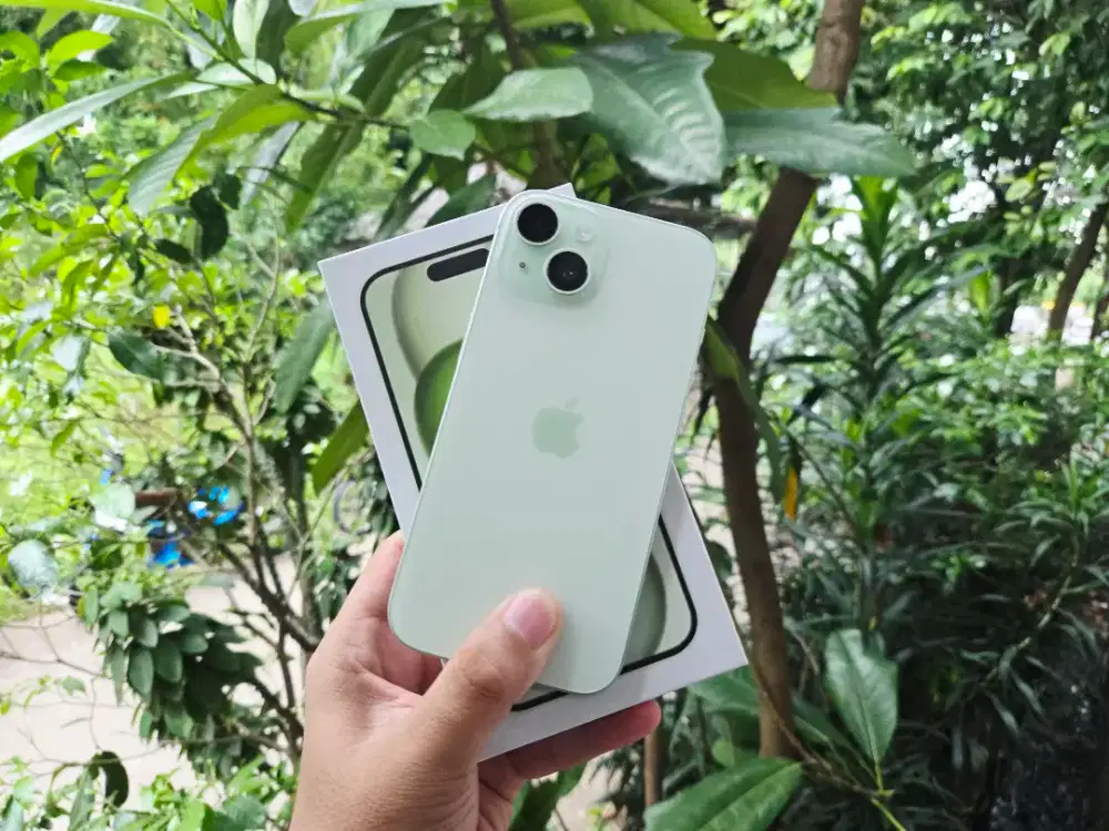 APPLE IPHONE 15 128GB EX INTER FULLSET OEM GARANSI ON