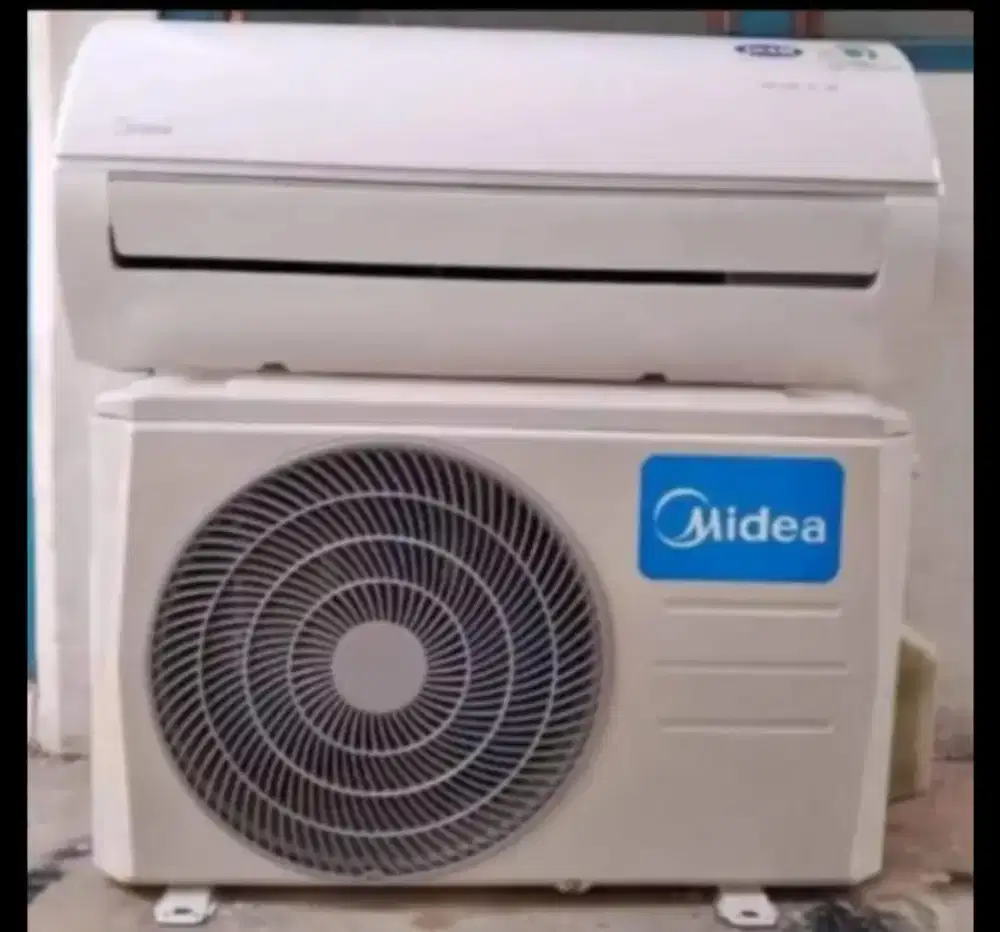 Jual ac midea 1/2 pk R32 lowwat 360 watt kondisi 95% ori semua
