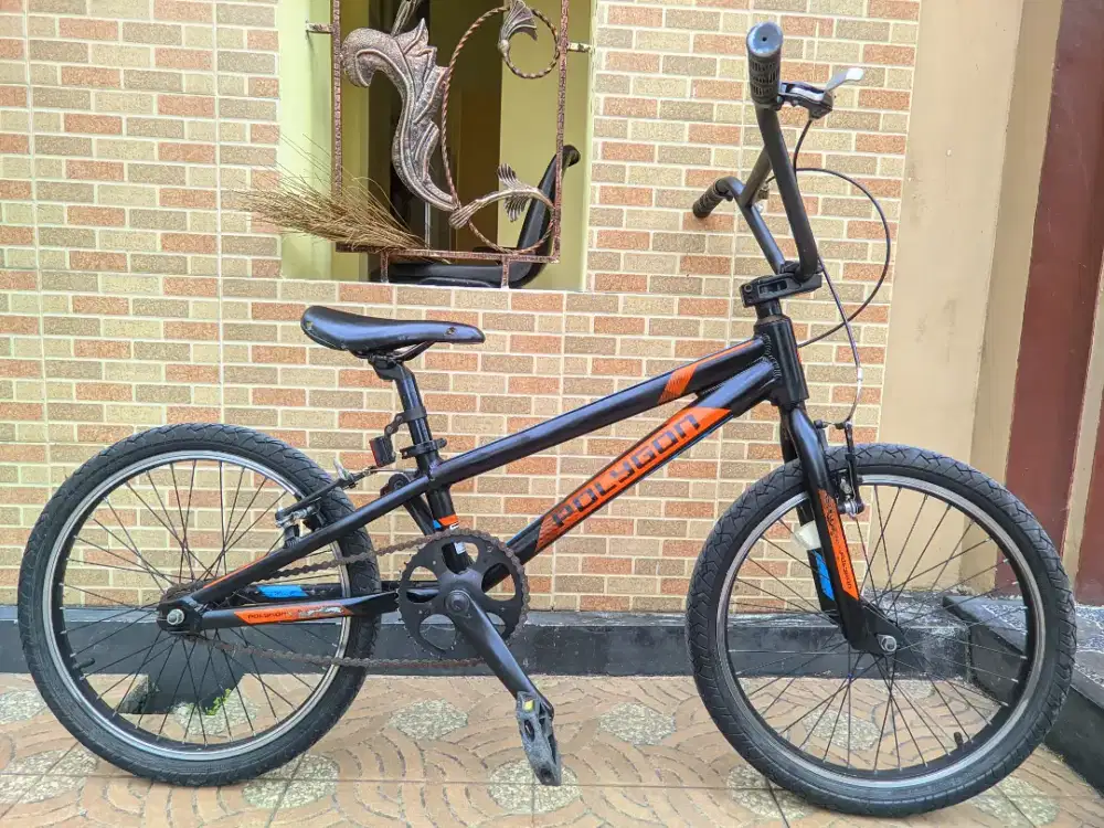 sepeda BMX Polygon Blizzard uk 20 frame Alloy