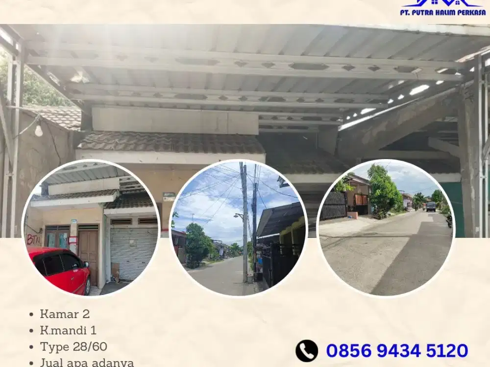 Dijual rumah di KOTA BATARA, CISOKA, TANGERANG (cash only)