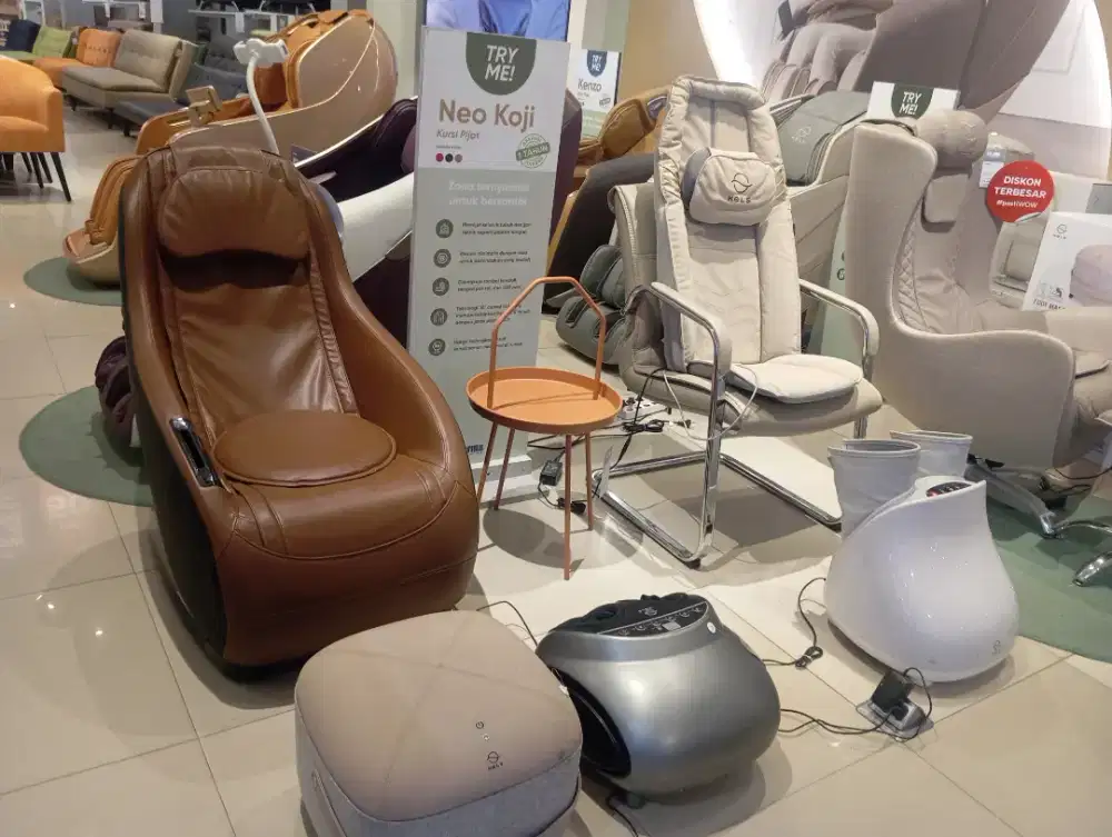 Kursi pijat cicilan tanpa DP tanpa bunga 0%