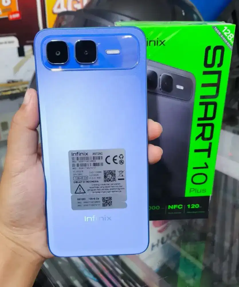 Infinix smart 10 plus 8+8/256 garansi resmi