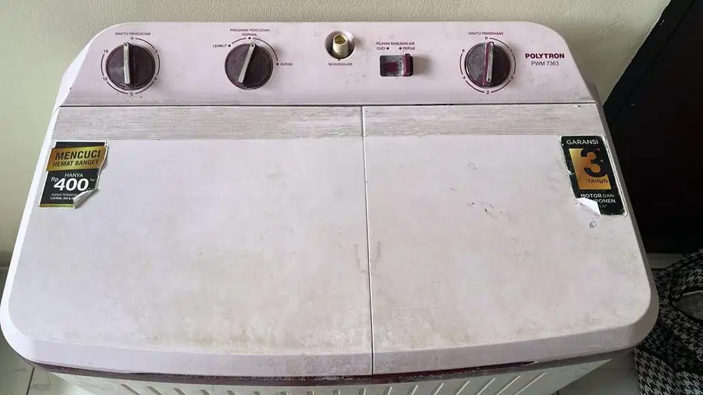Mesin Cuci 2 Tabung
