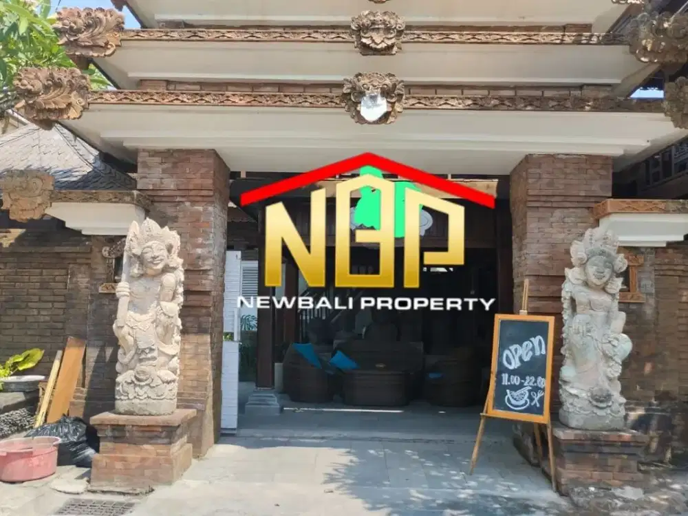 LANGKA!! Rumah dan Resto Style Bali Area Pusat Kota