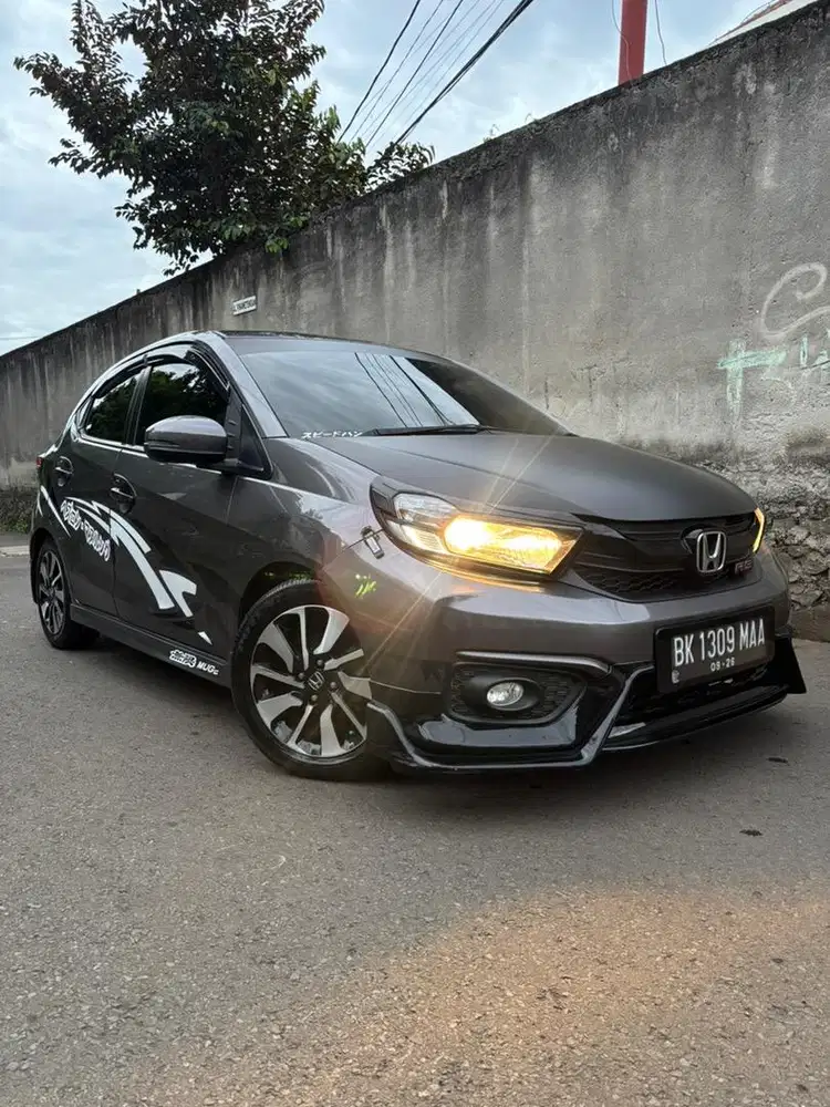 [CASH] Honda Brio Rs Mt Nik 2021 Low Km Nopol Bk Murah Tt Brio Rs Mt