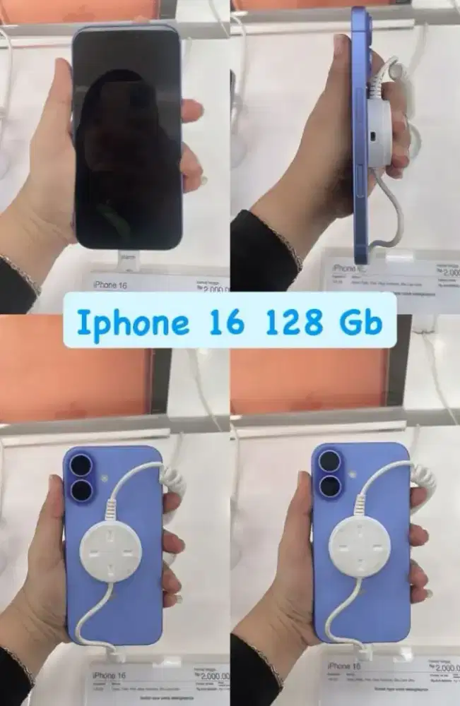Kredit IPHONE 16 128 PAKE INDODANA PAYLATER