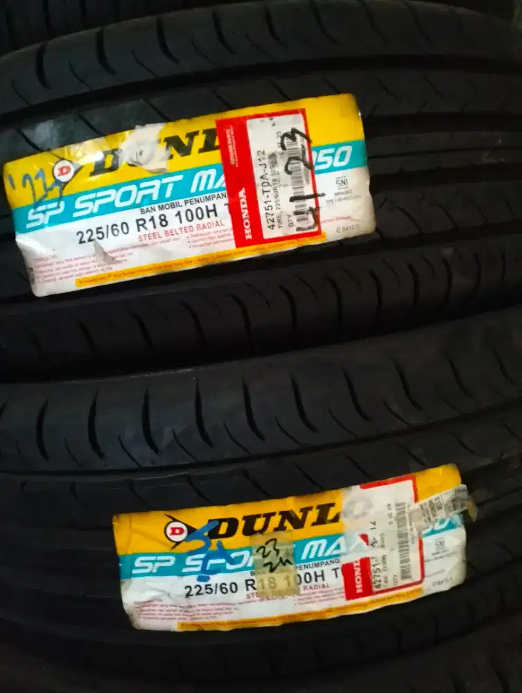 Dua ban baru gres CRV x trail r18