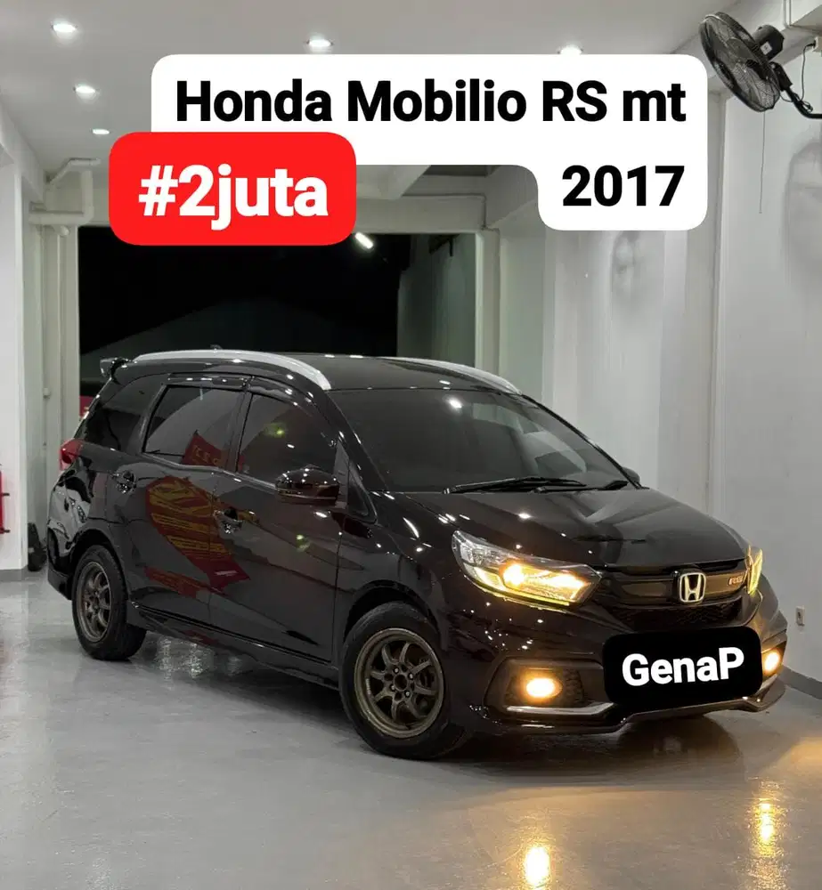 Honda Mobilio RS mt 2017 hitam #2juta