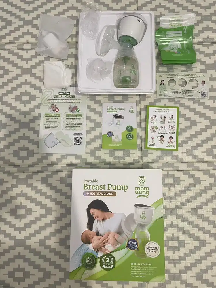 2MOMUUNG Portable Breast Pump (Hospital Grade)