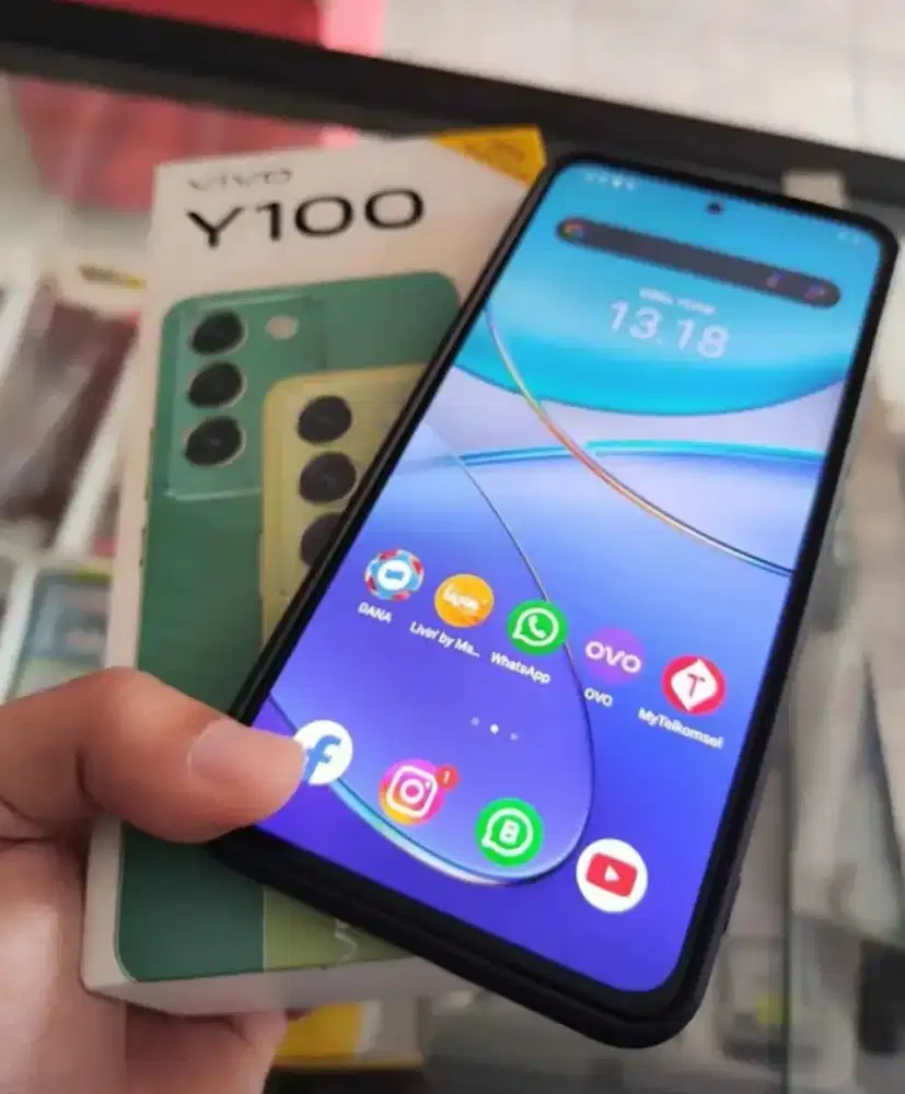 Murah hp Vivo Y100 8/128 lkp, bs TT