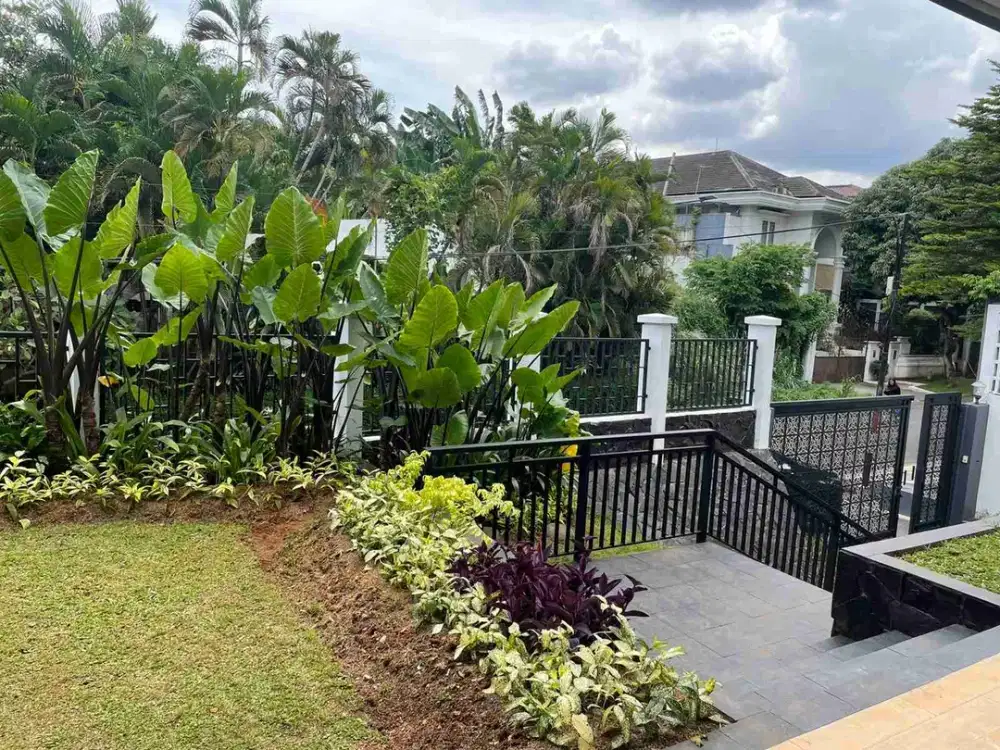Rumah 2 Lantai SHM 6 Kamar Luas 850m Kolam Privat Pondok Indah Jakarta Selatan