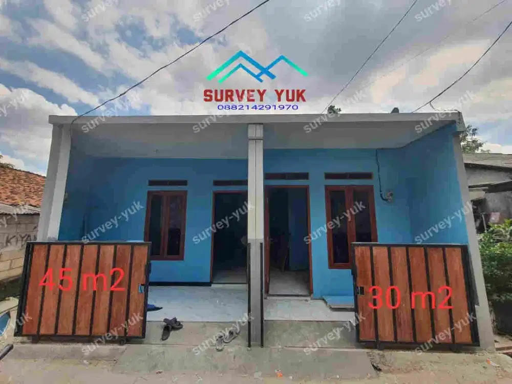 Rumah baru lt 45 m2  dan 30 m2 belakang permata Bintaro Dekat - Situ Perigi