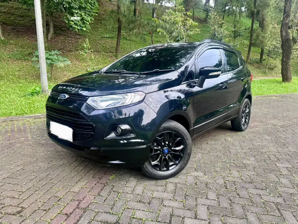 Dijual Ford ecosport 2014 titanium sunroof hitam matic at murah keyles