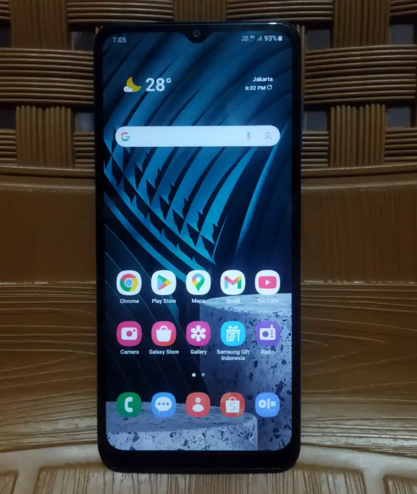 Samsung A12 RAM 6+6 / 128 Like New Bisa Tukar Tambah
