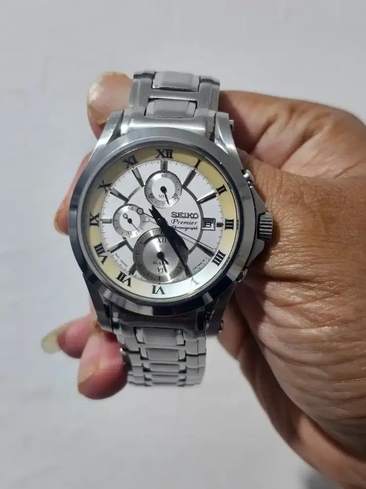 Seiko premier chronograph