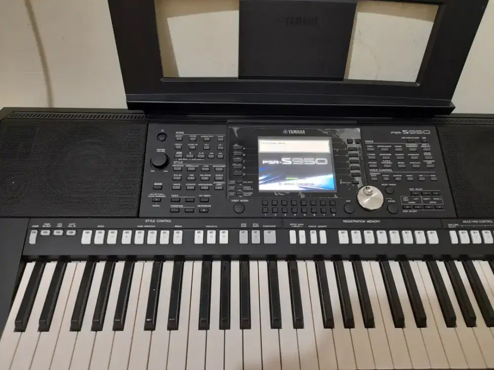 YAMAHA PSR S950 PIANO KEYBOARD YAMAHA YG LEGENDARIS NORMAL MULUS SIPPL
