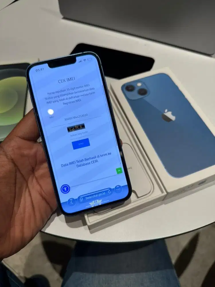 Iphone 13 256 beacukai ibox termurah
