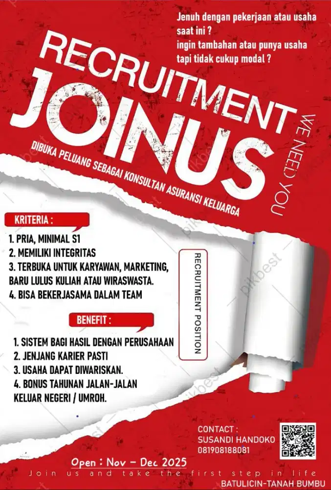 Peluang sebagai konsultan Asuransi Syariah