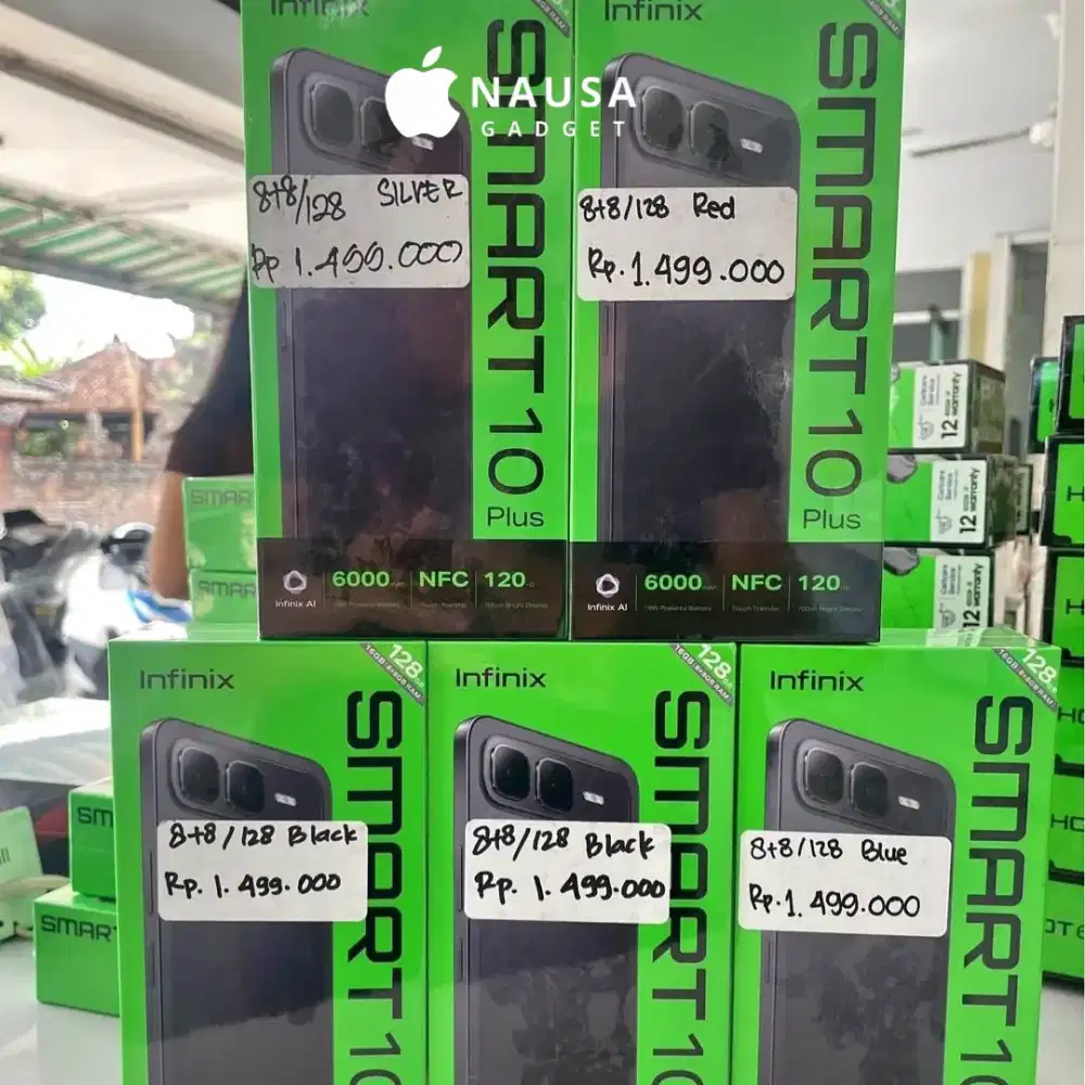 Infinix Smart 10 Plus 8/128 HP 1 JUTAAN