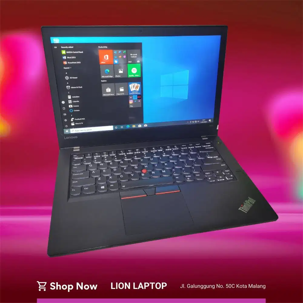 RAM 8GB SSD 256GB i5 Touchscreen Lenovo Thinkpad T470 [06|11]