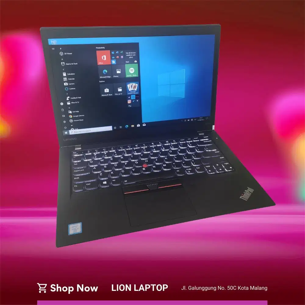 RAM 8GB SSD 256GB Core i5 Touchscreen SLIM Lenovo Thinkpad T470s [06|1