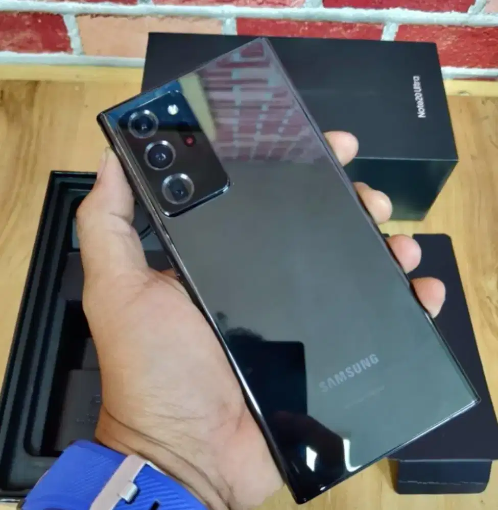 Murah hp Samsung Note 20 ultra 5G 12/256 normal cuma gantian layar