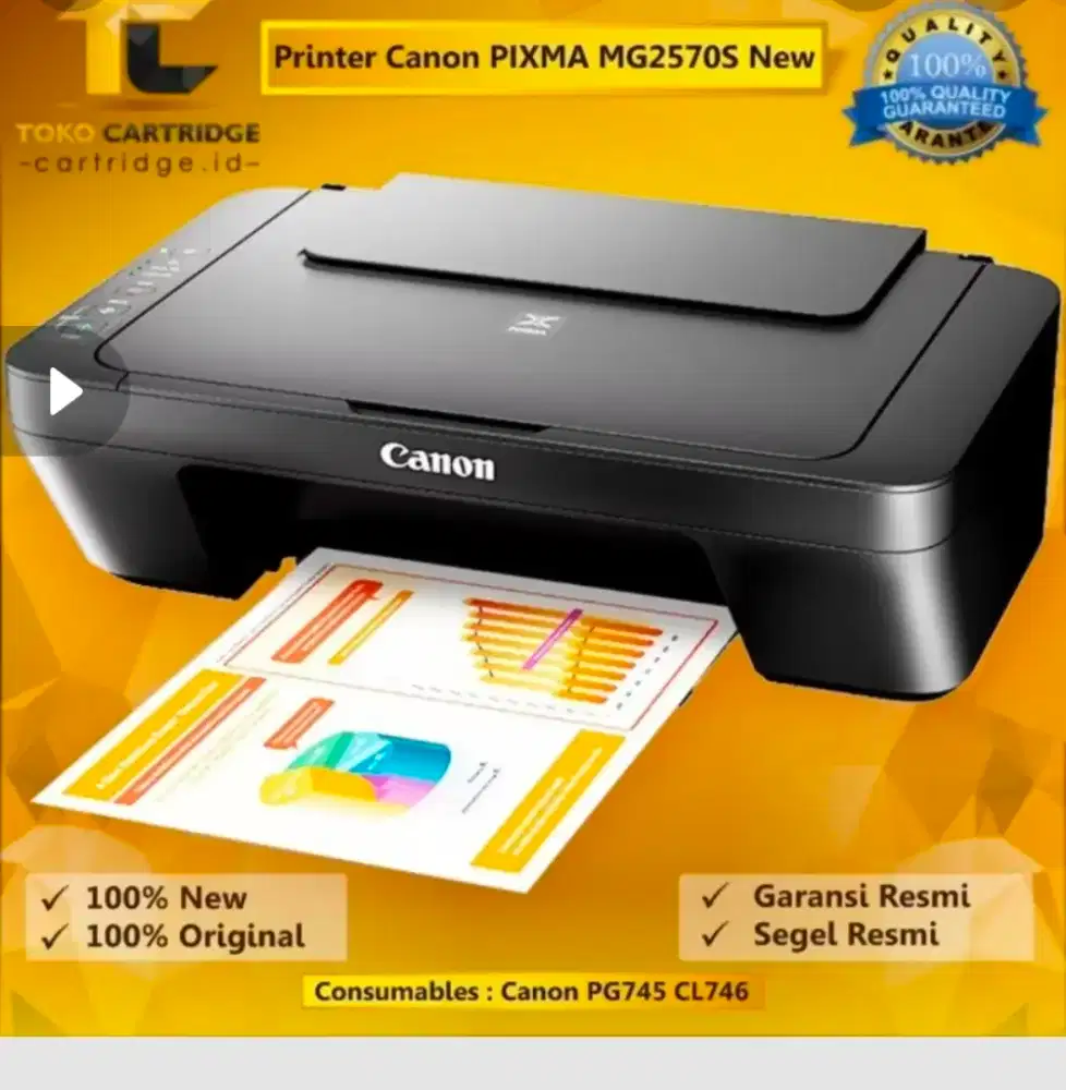 Printer canonbaru di pake beberapa kali