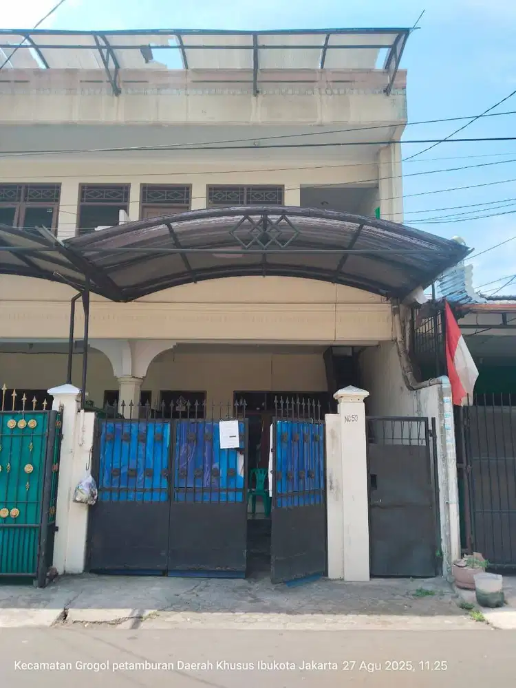 Rumah Lokasi Strategis Jl Penerangan-Jelambar-Daan mogot.