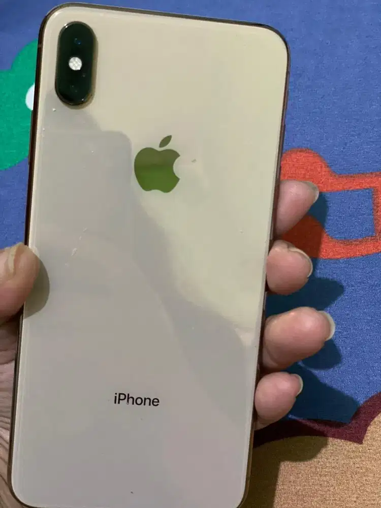 Handphone iphone xs max 64gb second 64gb ibox