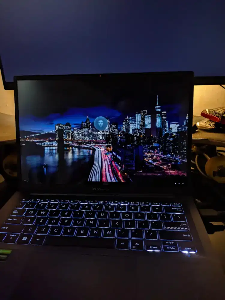 Laptop Asus Oled ram 16GB/SSD512 sangat ngebut multitasking Layar 3K