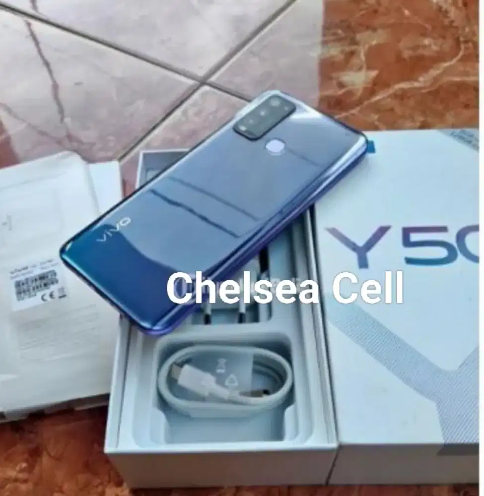 Murah hp Vivo Y50 8/128 lkp, BS TT