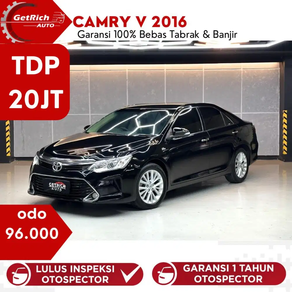 Toyota Camry V AT 2016 Hitam Mulus