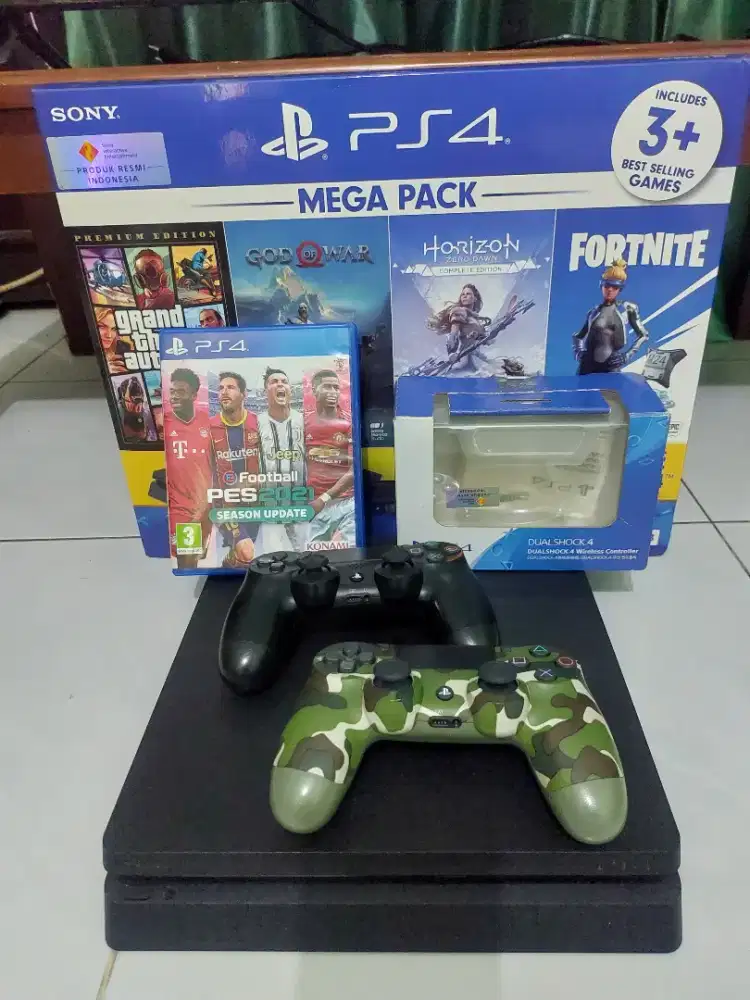 Ps4 slim 1 tera + Bd Pes 2021