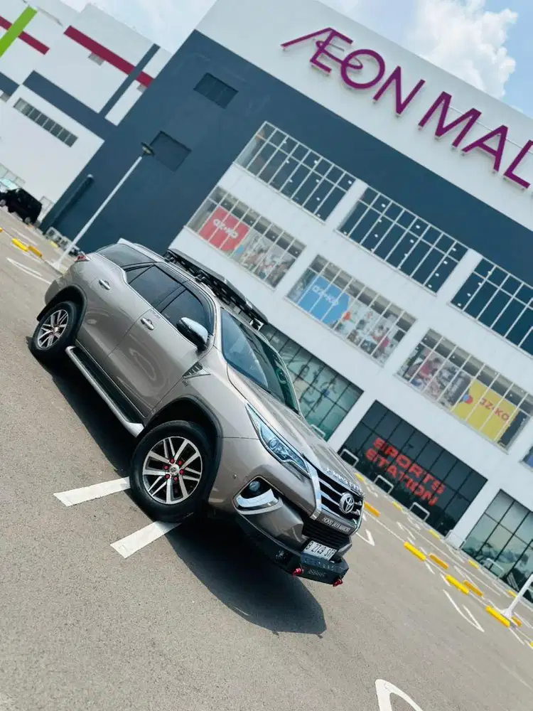 Fortuner 2017 akhir type tertinggi  tt mobil kecilan