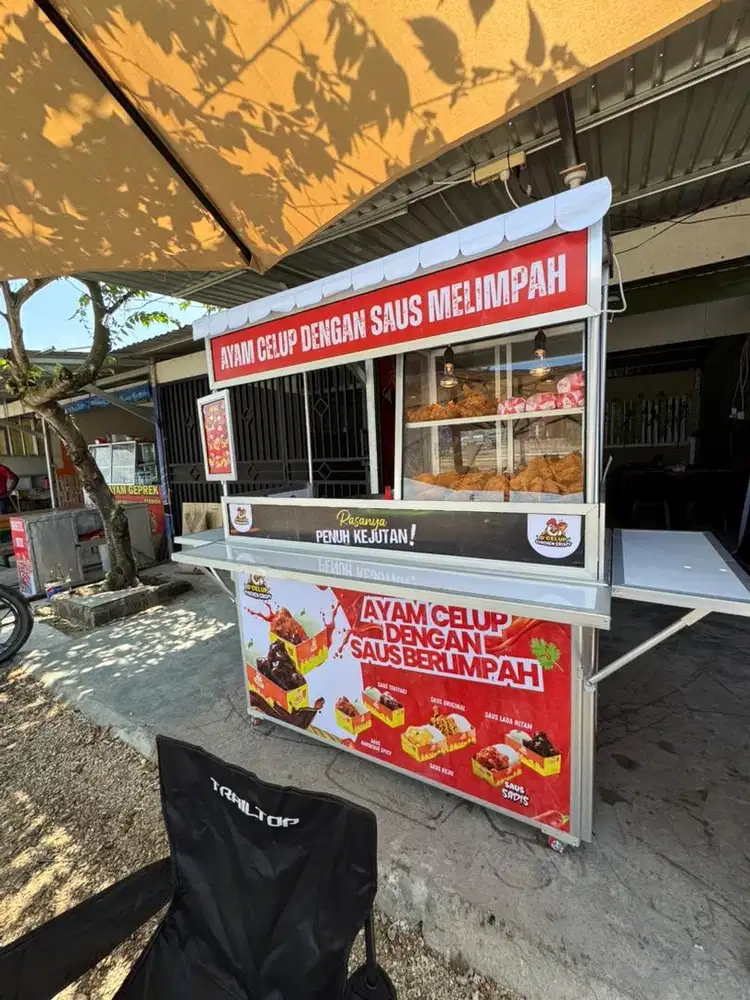 Di jual booth portable