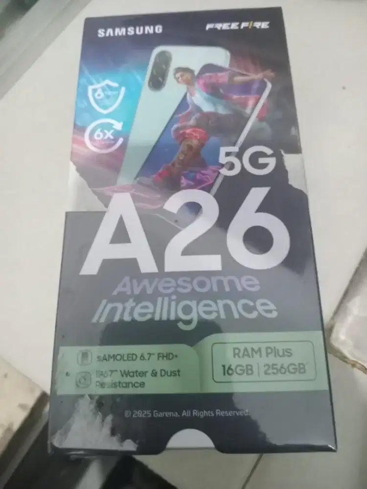 Samsung a26 5G ram 8/256 masih baru