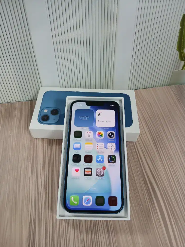 Iphone 13 blue 128gb ibox