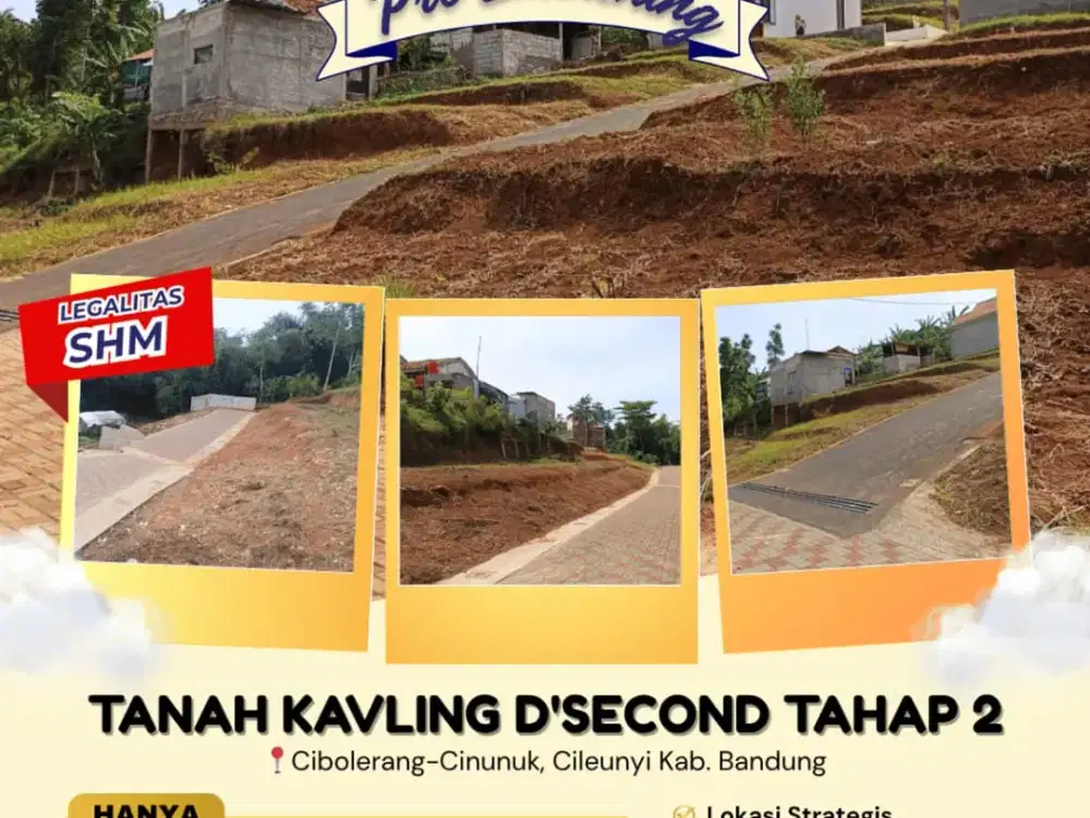 Dijual Tanah Kavling Bandung Siap Bangun, Lokasi Strategis & Harga Terjangkau
