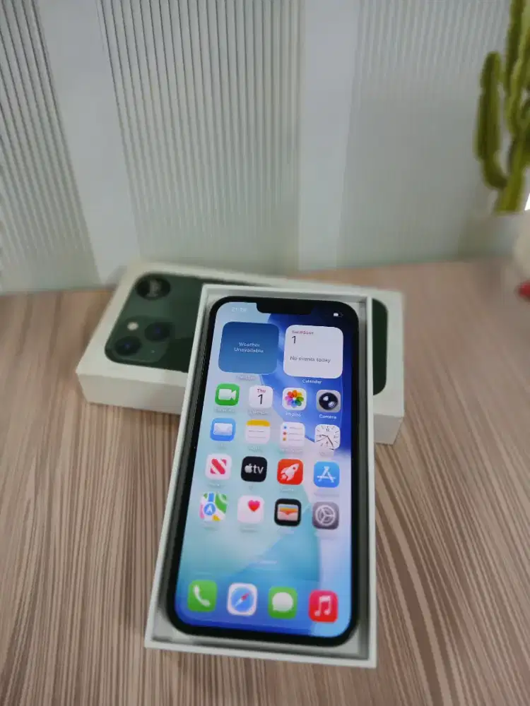 Iphone 13 green 128gb ibox