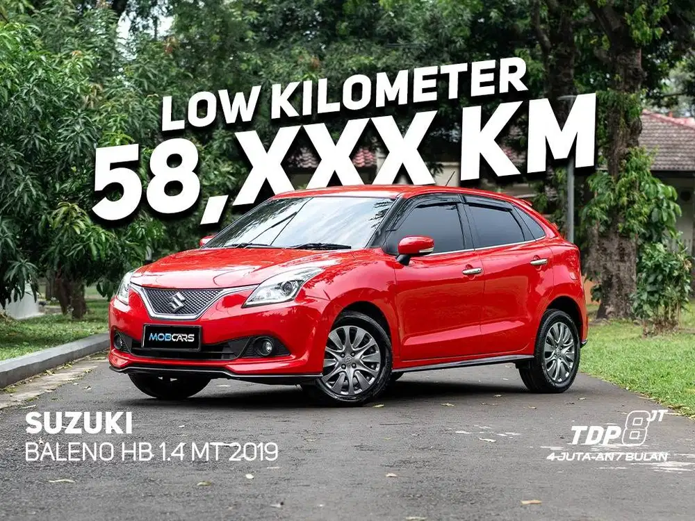 FREE GARANSI MESIN BALENO HB 1.4 MT MANUAL 2019 MERAH