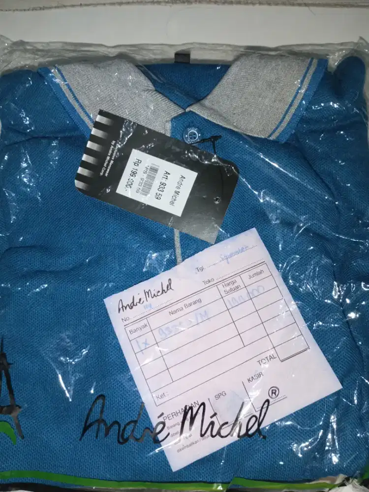 Kemeja Kaos Polo Pria