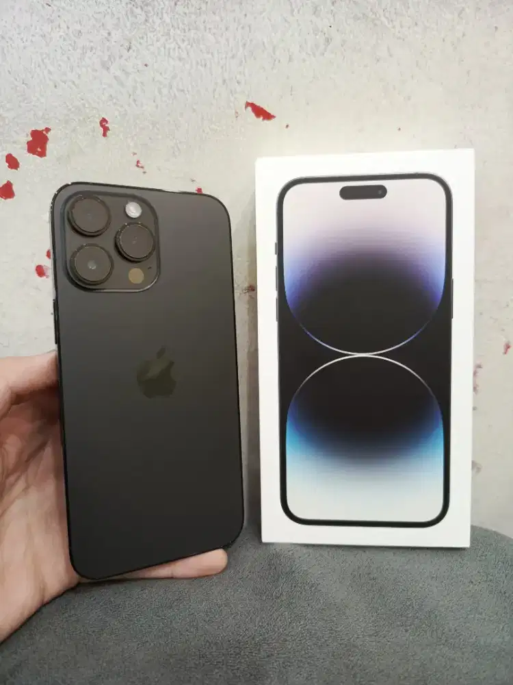 iPhone 14 Pro Max 256gb iBox Mulus Seperti Baru, Fullset Ori, Nominus