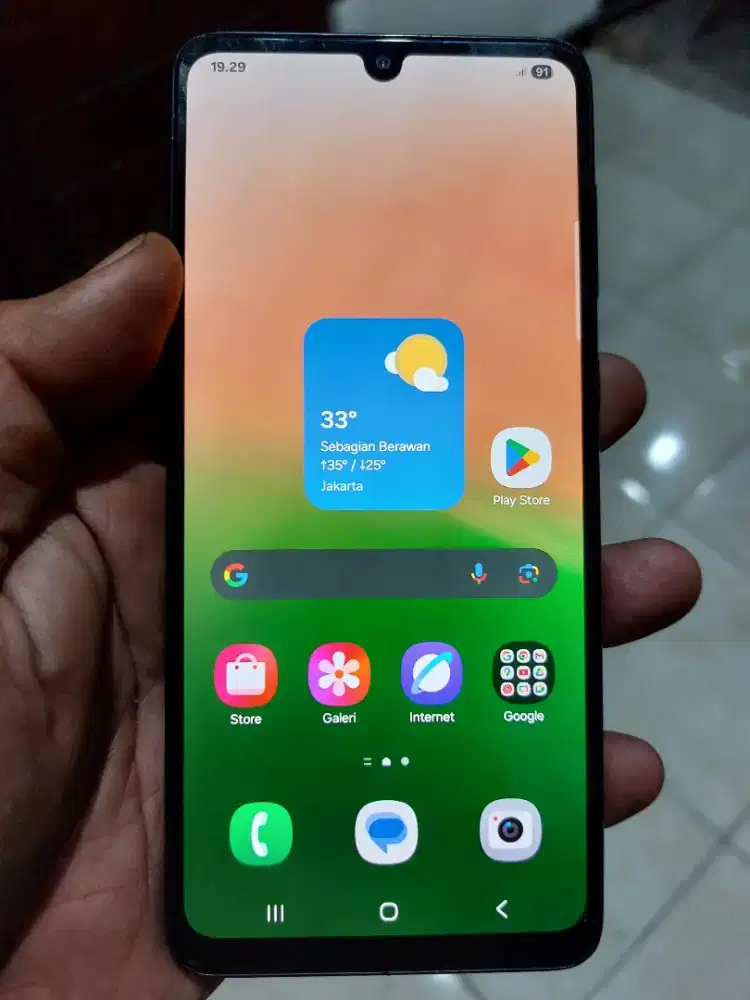 Samsung A33 5G lengkap 8/128 murah