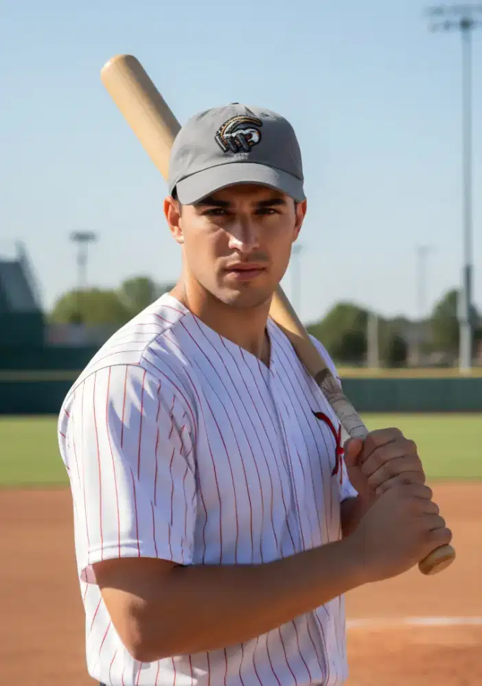 Topi Altoona Curve Minor League '47 Original Second Abu-abu Gelap